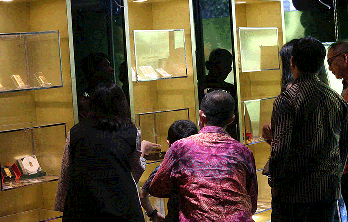 Peresmian BELM Surabaya Pakuwon, di Ruko Puncak Bukit Golf Unit RBK, Surabaya, Jawa Timur, Jumat (23/12/2022).