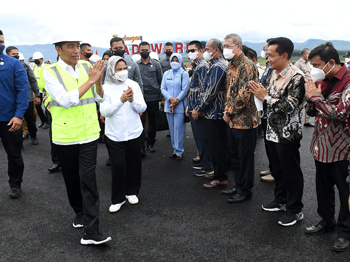 Presiden Jokowi Resmikan Bendungan Sadawarna Di Sumedang