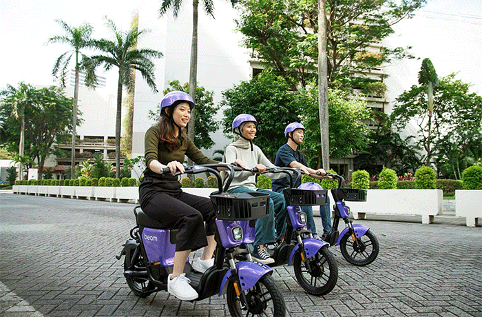 Hingga saat ini, lebih dari 60.000 warga Bogor telah terdaftar dalam layanan mikromobilitasnya BEAM.