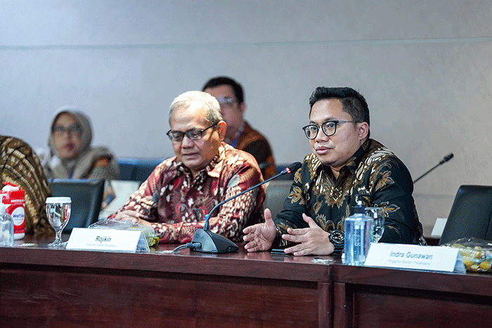 BPKH berkunjung ke Gedung Merah Putih KPK pada Kamis (5/1/2023) untuk melakukan audiensi.