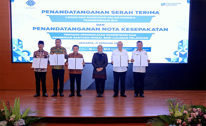 Menteri Ketenagakerjaan Ida Fauziyah menjelaskan, bentuk kolaborasi yang dilakukan Kemnaker dapat berupa pengembangan Balai Pelatihan Vokasi dan Produktivitas.