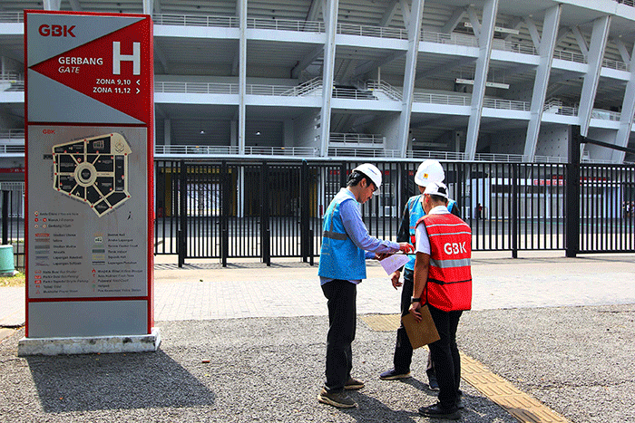 Stadion Utama GBK memiliki pola Pengamanan pasokan listrik sebanyak 4 lapis.