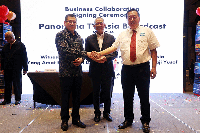 Vision+ Jalin Kerja Sama dengan Panorama TV Asia Broadcast.