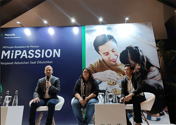 Peluncuran MiProsper Assurance for Pension (MiPASSION) di Jakarta, Kamis (19/1/2023).