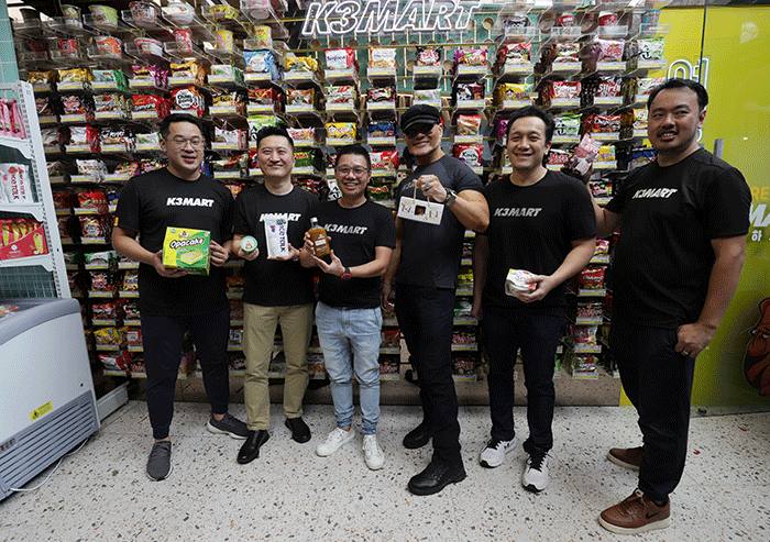 Grand Opening K3Mart di Pantai Indah Kapuk (PIK), Jakarta, Minggu (29/1/2023).