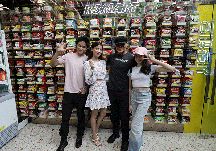 Grand Opening K3Mart di Pantai Indah Kapuk (PIK), Jakarta, Minggu (29/1/2023).