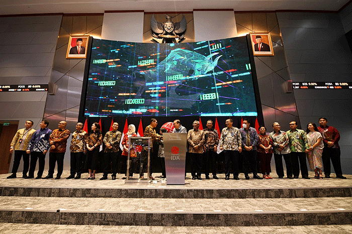Apresiasi Hasil Penilaian ASEAN Corporate Governance Scorecard (ACGS) Tahun 2021 di Jakarta, Selasa (31/1/2023).