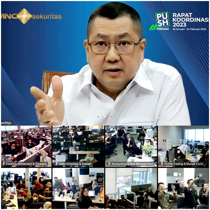 Penutupan Rapat Koordinasi PT MNC Sekuritas 2023 dengan tema 