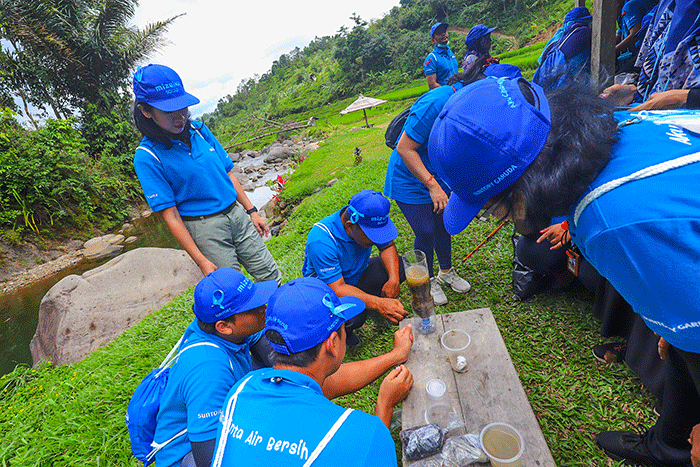 Kegiatan Metode Pembelajaran Baru Mizuiku, Keluar Kelas dan Belajar Langsung di Alam, Sentul, Bogor, Kamis (9/2/2023).