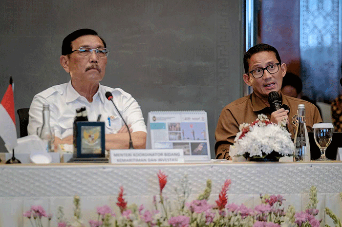 Menparekraf mengatakan salah satu yang menjadi fokus pengembangan yang harus segera dituntaskan adalah lima Destinasi Pariwisata Super Prioritas (DPSP).