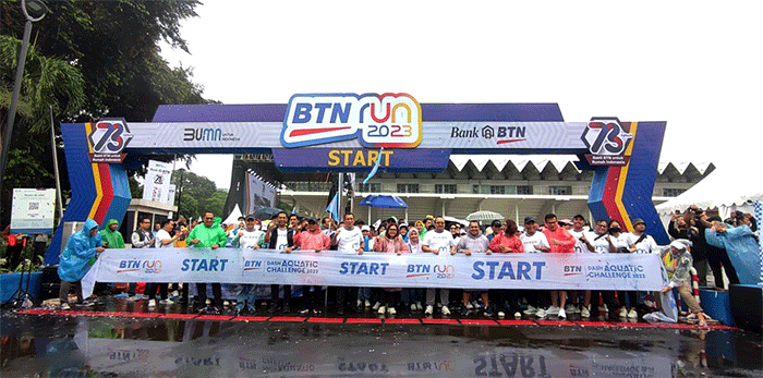 BTN Anniversary Festival 2023 di Jakarta, Minggu (12/2/2023).