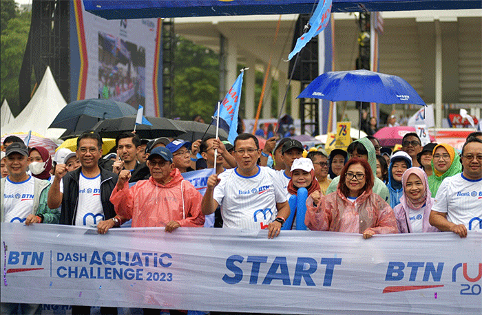 BTN Anniversary Festival 2023 di Jakarta, Minggu (12/2/2023).