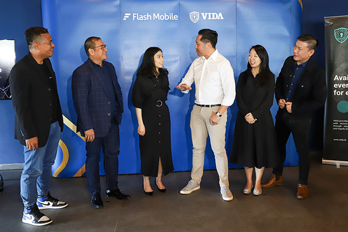 Peluncuran kerja sama PT Indonesia Digital Identity (VIDA) dengan PT FM Digital Solution (Flash Mobile).