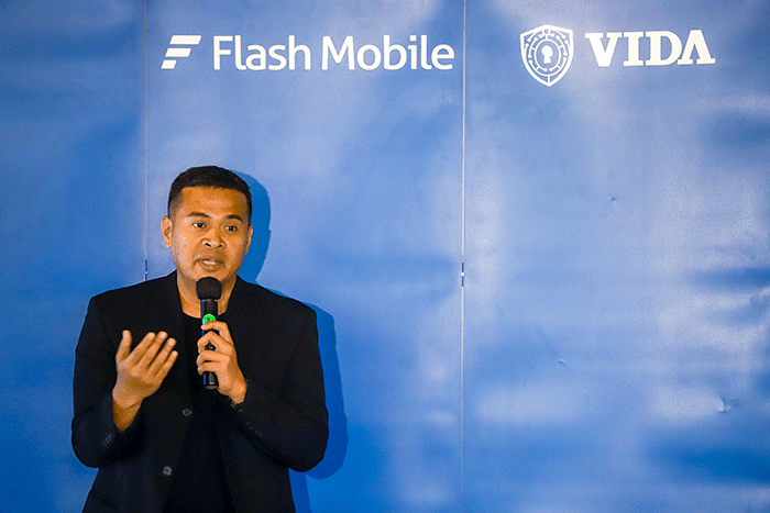 Peluncuran kerja sama PT Indonesia Digital Identity (VIDA) dengan PT FM Digital Solution (Flash Mobile).