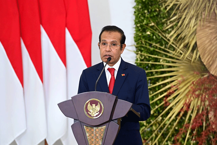 Presiden Joko Widodo menggelar pertemuan bilateral dengan Perdana Menteri (PM) Republik Demokratik Timor Leste, Taur Matan Ruak.