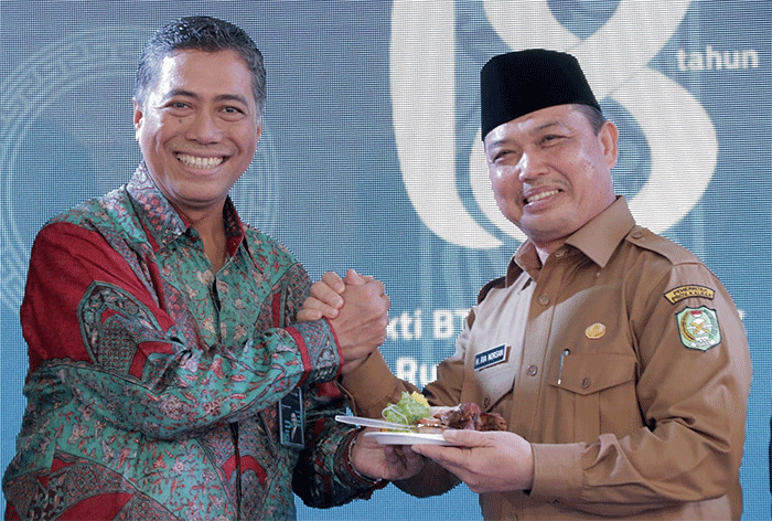 Perayaan Hari Ulang Tahun Unit ke-18 Usaha Syariah BTN (BTN Syariah), di Pontianak, Selasa (14/2/2023).