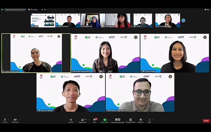 Talkshow “Bebas Hambatan Menuju Bebas Sampah: Akselerasikan Inovasimu lewat Catalyst Changemakers Ecosystem 2.0”, Rabu (15/2/2023).