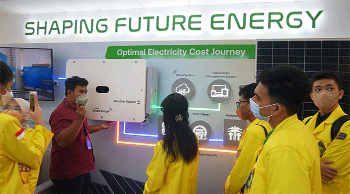 SRE Universitas Indonesia Kunjungi PLTS SUN Energy