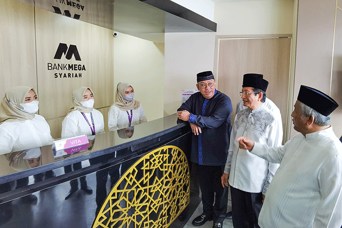 Peresmian Kantor Cabang Pembantu (KCP) BMS Masjid Istiqlal di Jakarta, Jumat (17/2/2023).