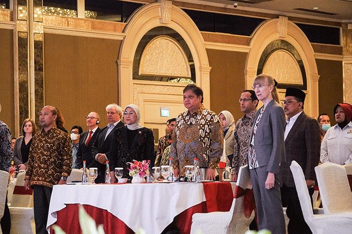 Peluncuran Peraturan Presiden Nomor 68 Tahun 2022 tentang Revitalisasi Pendidikan Vokasi dan Pelatihan Vokasi & Konferensi TVET Nasional Tahun 2023.