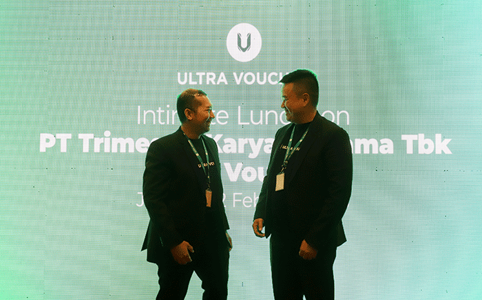 Media Luncheon Ultra Voucher di Jakarta, Rabu (22/2/2023).