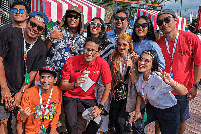 Menparekraf optimistis dampak ekonomi dari penyelenggaraan event F1 PowerBoat yang berlangsung pada 24-26 Februari 2023 mampu membangkitkan sektor pariwisata.