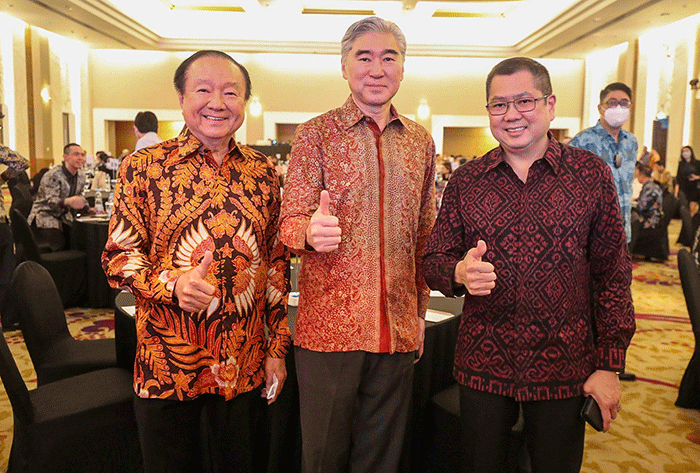 Peluncuran Bloomberg Technoz di Hotel JS Luwansa, Jakarta, Kamis (2/3/2023).