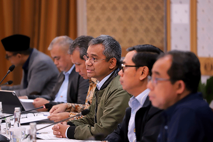 Keterangan pers terkait hasil pemeriksaaan internal PNS Ditjen Pajak atas nama Rafael Alun Trisambodo di Jakarta, Rabu (1/3/2023).