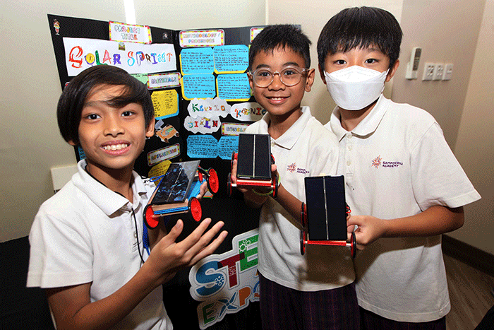 STEAM Expo 2023 di Sampoerna Academy, Jakarta, Jumat (3/3/2023).