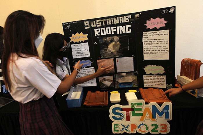 STEAM Expo 2023 di Sampoerna Academy, Jakarta, Jumat (3/3/2023).