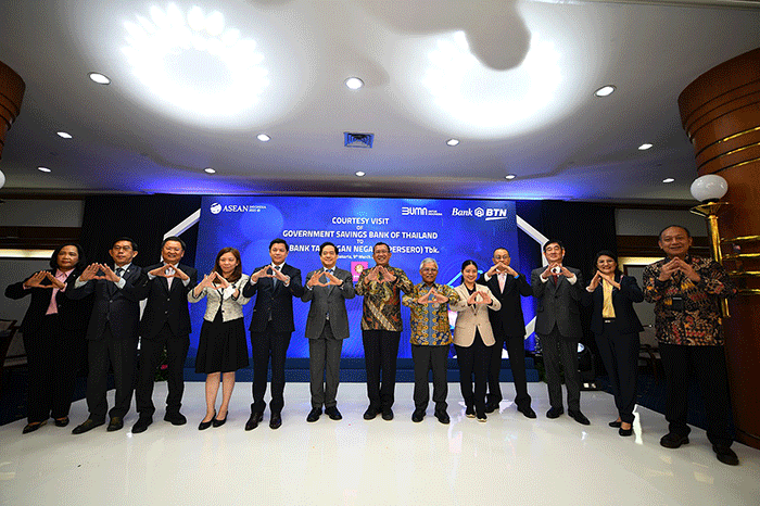 Bank BTN menerima kunjungan Government Savings Bank yang merupakan bank asal Thailand.