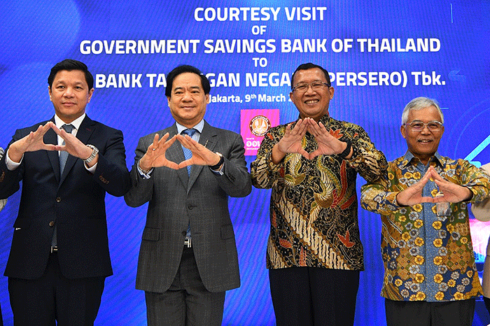 Bank BTN menerima kunjungan Government Savings Bank yang merupakan bank asal Thailand.