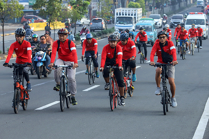 Kegiatan ini sebagai tanggung jawab departemen Corporate Social Responsibility atau yang biasa disebut dengan CSR PT Pamapersada Nusantara terhadap konsumen.