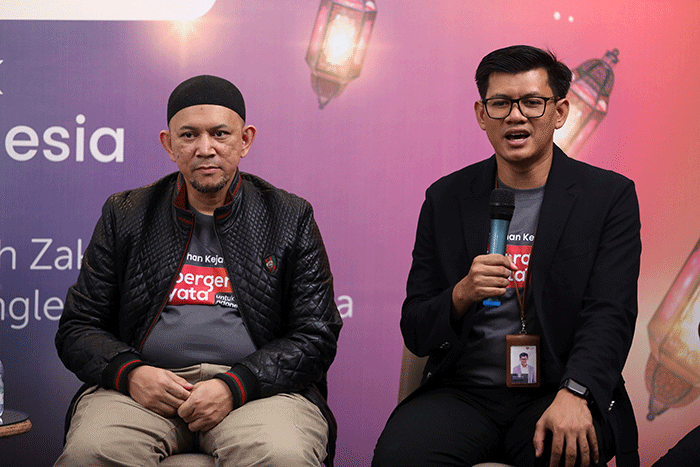 Konferensi Pers Ramadan Kejar Pahala #BergerakNyata Untuk Indonesia di Jakarta, Selasa (21/3/2023).