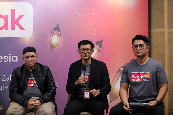 Konferensi Pers Ramadan Kejar Pahala #BergerakNyata Untuk Indonesia di Jakarta, Selasa (21/3/2023).
