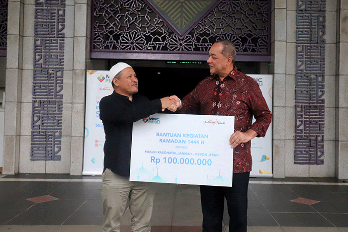 Di bulan Ramadan yang penuh berkah, MNC Group melalui MNC Peduli menebar kebaikan melalui bantuan Ramadan 1444 H kepada dua masjid.