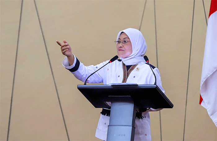 Pemerintah melalui Kementerian Ketenagakerjaan melepas 246 peserta magang hasil kerja sama dengan International Manpower Development Organization Japan.