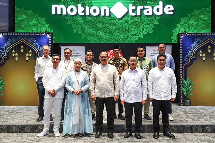 Puncak MNC Syariah Investment Festival 2023 di Main Hall Bursa Efek Indonesia, di Jakarta, Rabu (5/4/2023).