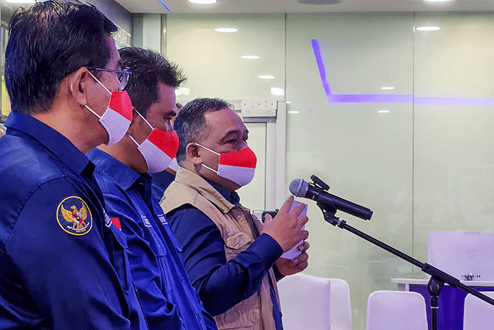Layanan Sistem Komputerisasi Tenaga Kerja Indonesia di Luar Negeri (SISKOTKLN) kembali dibuka di Jakarta, Rabu (5/4/2023).