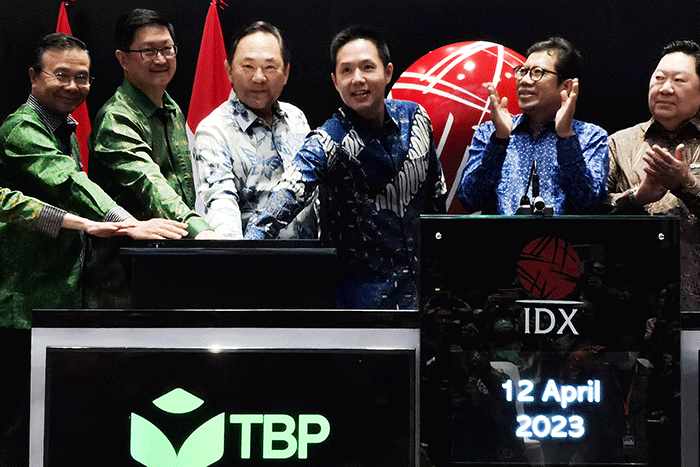 Pencatatan Saham Perdana Trimegah Bangun Persada Di BEI