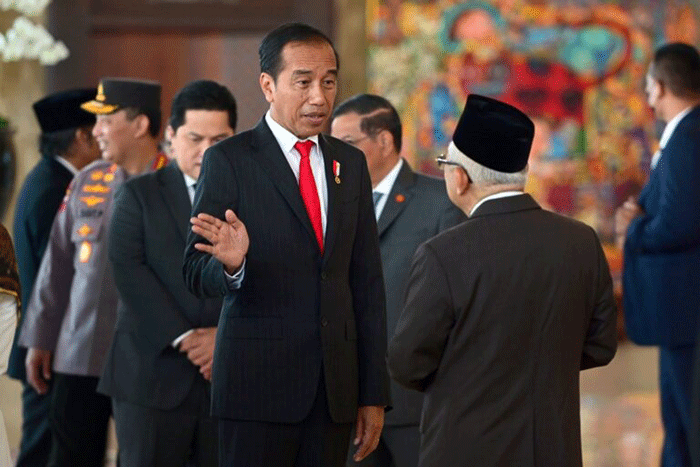 Presiden Joko Widodo beserta Iriana Joko Widodo dan delegasi terbatas berangkat menuju ke Hannover, Jerman, Sabtu (15/4/2023).