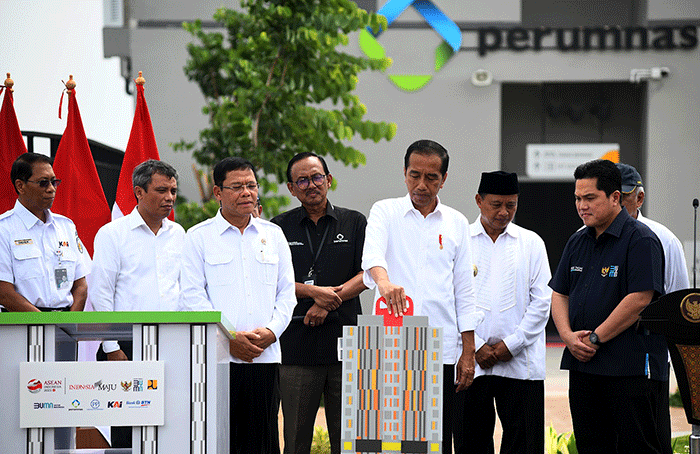 Peresmian Hunian Milenial Untuk Indonesia di Samesta Mahata Margonda, Depok, Jawa Barat.