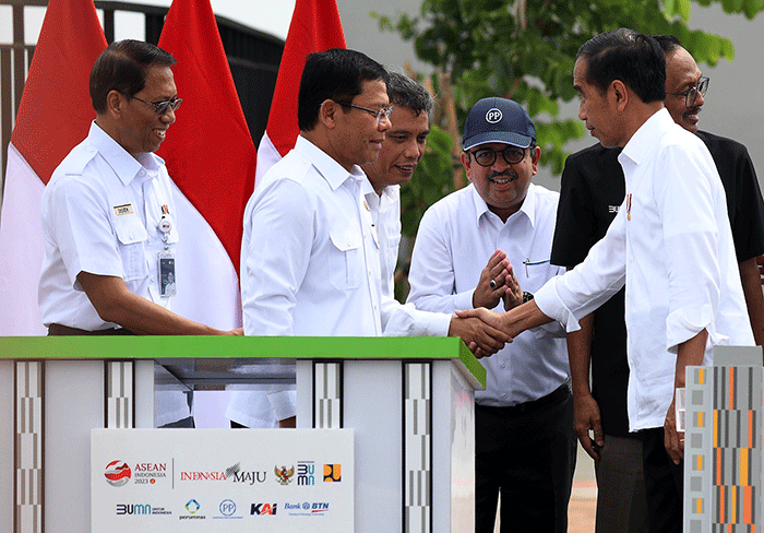 Peresmian Hunian Milenial Untuk Indonesia di Samesta Mahata Margonda, Depok, Jawa Barat.
