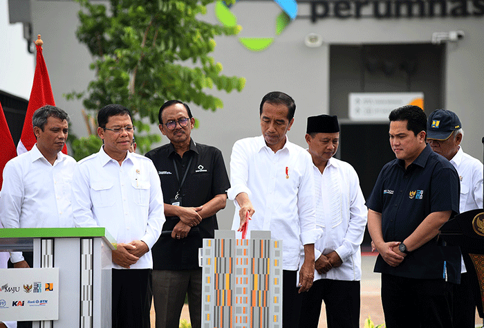 Peresmian Hunian Milenial Untuk Indonesia di Samesta Mahata Margonda, Depok, Jawa Barat.