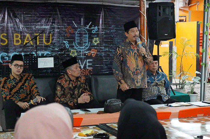 Sosialisasikan Pengawasan dan strategi pengelolaan Keuangan Haji di adang Lawas, Sumatera Utara, Senin (17/4/2023).