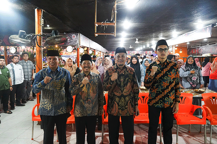 Sosialisasikan Pengawasan dan strategi pengelolaan Keuangan Haji di adang Lawas, Sumatera Utara, Senin (17/4/2023).