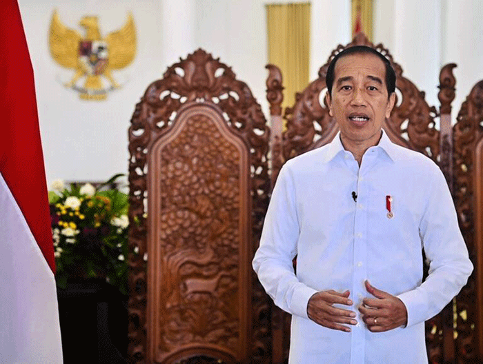 Presiden Joko Widodo mengucapkan Selamat Hari Buruh Internasional 2023 yang diperingati pada hari Senin, 1 Mei 2023.