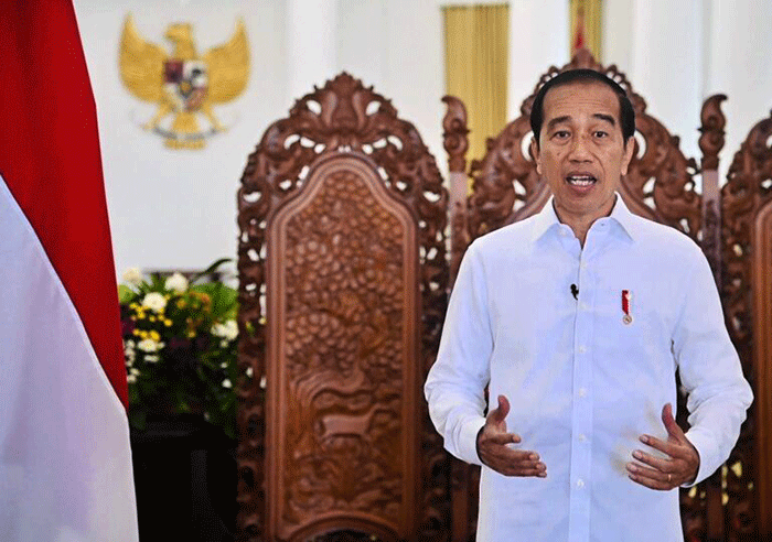 Presiden Joko Widodo mengucapkan Selamat Hari Buruh Internasional 2023 yang diperingati pada hari Senin, 1 Mei 2023.