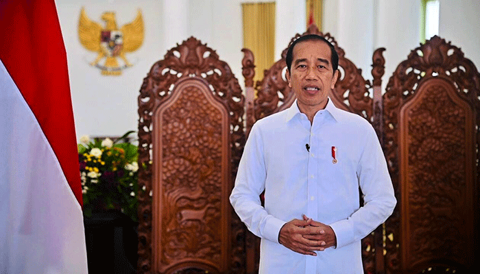 Presiden Joko Widodo mengucapkan Selamat Hari Buruh Internasional 2023 yang diperingati pada hari Senin, 1 Mei 2023.