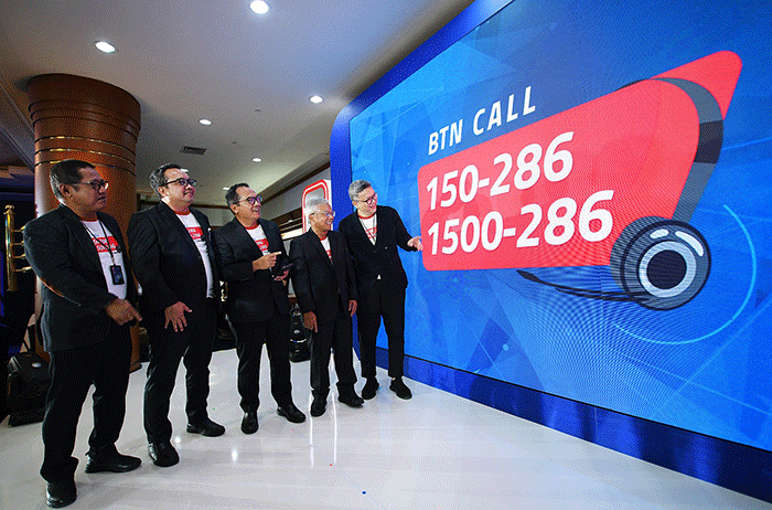 Peluncuran nomor baru BTN Call di Jakarta, Rabu (3/5/2023).